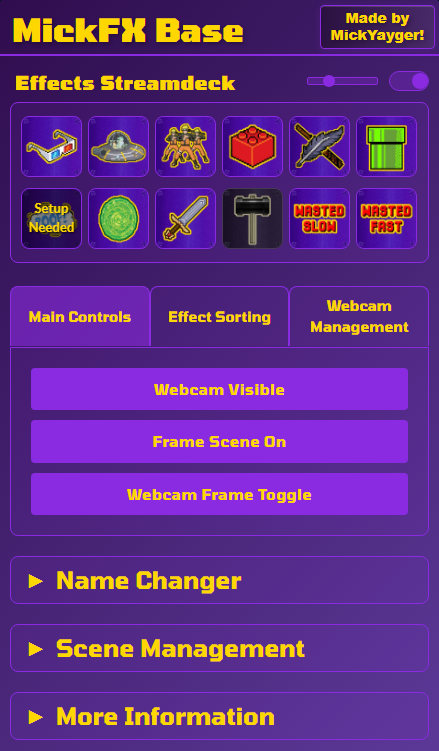 MickFX Base Interface