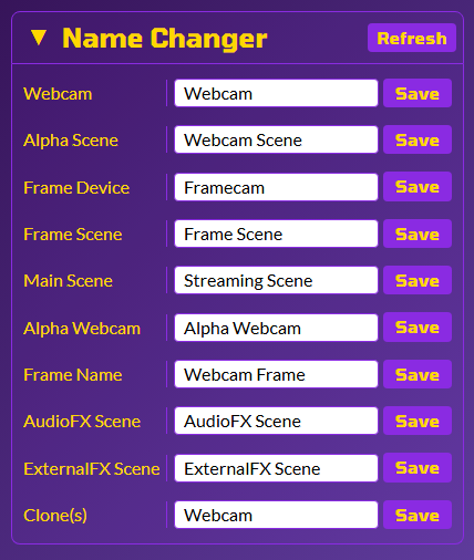 Adapted Name Fixer